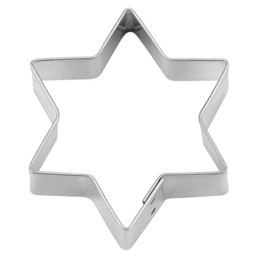 Städter 6 Zack Stern Ausstecher, 18cm – Sternförmige Plätzchen für Weihnachten | Bakeria