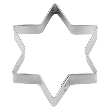 Städter 6 Zack Stern Ausstecher, 18cm – Sternförmige Plätzchen für Weihnachten | Bakeria