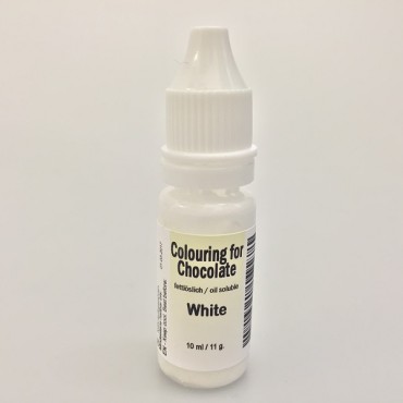 White Colouring for Chocolate - Oil based Colour White - Chocolate Colours