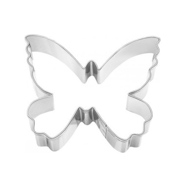 Pretty Butterfly Cookie Cutter Stainless Steel RBV Birkmann 194038