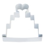 Anniversary House Wedding Cake Cookie Cutter, 10cm