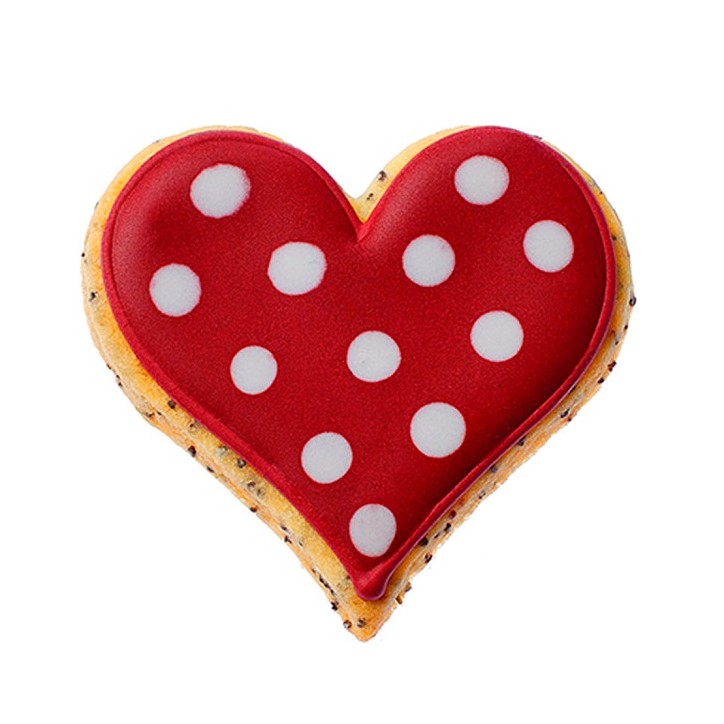 Birkmann Heart Cutter, 9 cm – For Sweet Heart Cookies and Cake Decorations