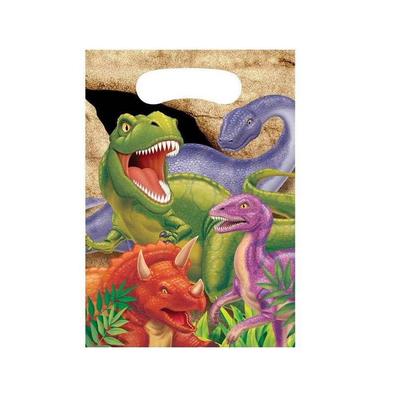 Anniversary House T-Rex Favour Bag, 8 pcs