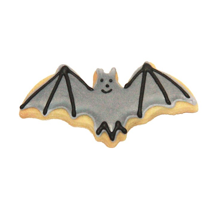 Fledermaus Ausstecher – Edelstahl Ausstecher für Halloween & Batman Torten