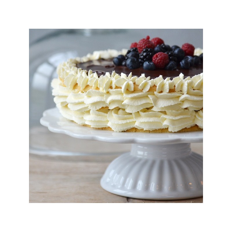 Ib Laursen Pure White Cake Plate, 29cm