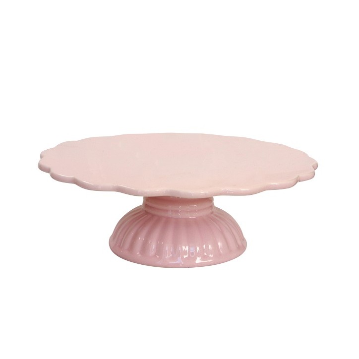 Ib Laursen Mynte English Rose Cake Stand, 28cm – Farmhouse Style for Cakes & Cupcakes
