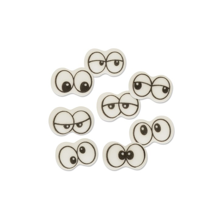 Cakedecor Sugar Eyes Comic Large – Fun Decoration for Cupcakes & Cakes Cakedecor Sugar Eyes Comic Large – Fun Decoration for Cupcakes & Cakes