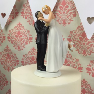 Blonde Bride Cake Topper