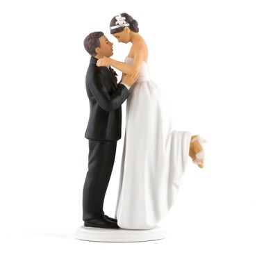 True Romance Wedding Cake Figurine