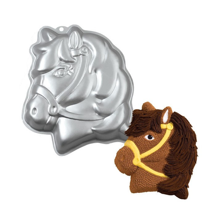 Wilton Pony Baking Pan – Create the Perfect Horse Cake | 34x26cm
