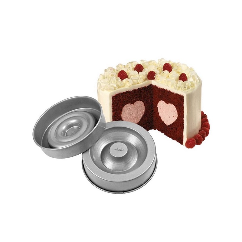 Wilton Heart Tasty-Fill Cake Pan, 22cm