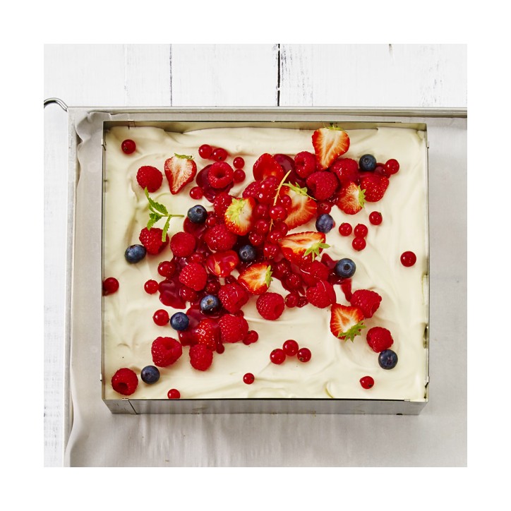Square Baking Frame - adjustable Cake Frame – Versatile Rectangular Baking Frame for Cakes & Tortes 🎂