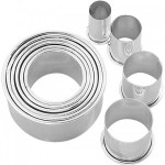 Birkmann Easy Baking Circle Cutter Set, 10 pcs