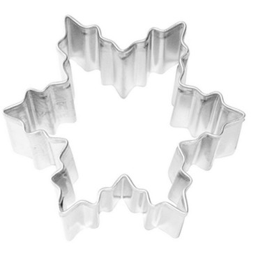 Snowstar Cookie Cutter - Ice Crystal Cookie Cutter - Christmas baking