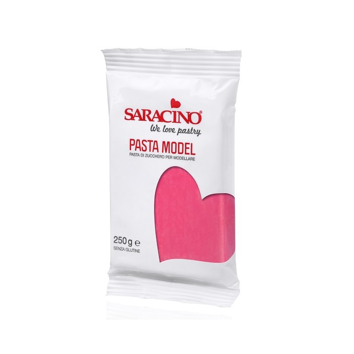 Saracino Pasta Model Fuchsia Pink - Glutenfrei - Saracino Pasta Model 250g FUCHSIA - Fuchsia Modellliermasse Saracino Pasta Model Fuchsia Pink - Glutenfrei - Saracino Pasta Model 250g FUCHSIA - Fuchsia Modellliermasse