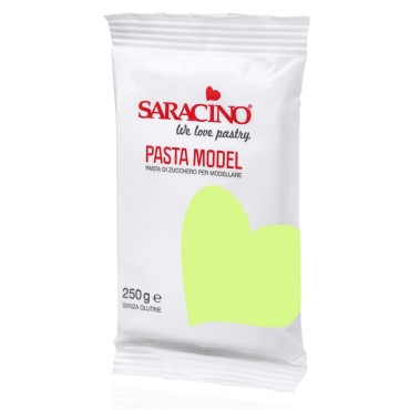 Saracino Modelling Sugar Paste Light Green - Pasta Model Saracino Verde Chiaro - Glutenfree