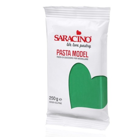 Zuckermodelliermasse Sarcino Modelling Paste Grün - Saracino Modelliermasse Grün Glutenfrei