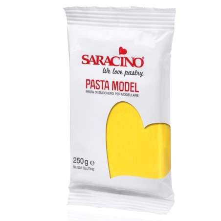 Yellow Modellingpaste - Saracino Yellow Pasa Model Gluten Free