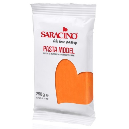 Orange Modellingpaste - Saracino Pasta Model Orange Modelling Sugar Paste Glutenfree
