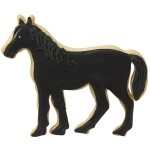 Birkmann Pferd im Stand Ausstecher, 12cm