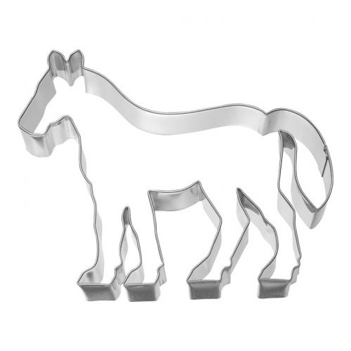 Birkmann Pferd im Stand Ausstecher, 12cm