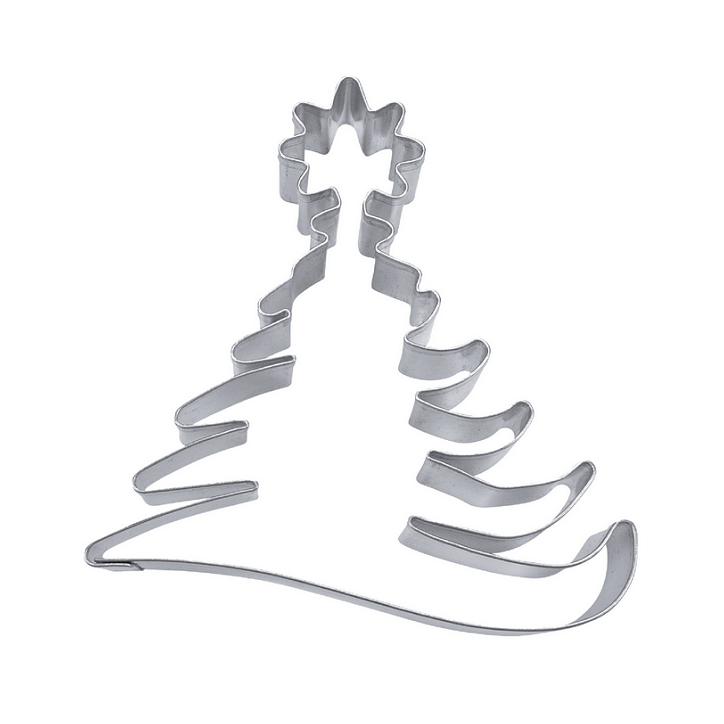Städter Christmas Tree Cookie Cutter with Star – 11cm