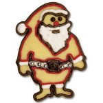 Städter Father Christmas Cookie Cutter, 9cm