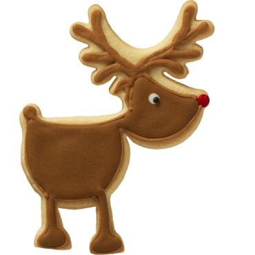 Ruldoph Cookie Cutter - Christmas Cookie Cutter Reindeer