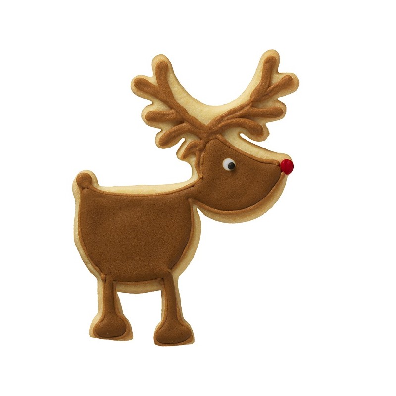 Birkmann Reindeer Dasher Cookie Cutter, 13.5cm