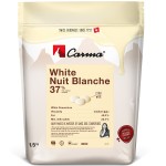 Carma White Nuit Blanche Chocolate Couverture 37%, 1500g