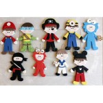 Boy dressed up Sugarcraft Cutter Set, 19 pcs