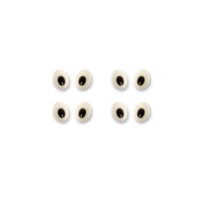 Günthart Small Oval Sugar Eyes – 63 Edible Eyes for Fun Cakes Günthart Small Oval Sugar Eyes – 63 Edible Eyes for Fun Cakes