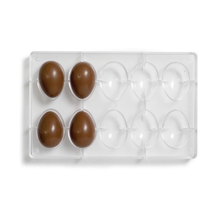 Decora Schokoladenform Ostereier 30g – Profi Polycarbonatform für Schoggieili