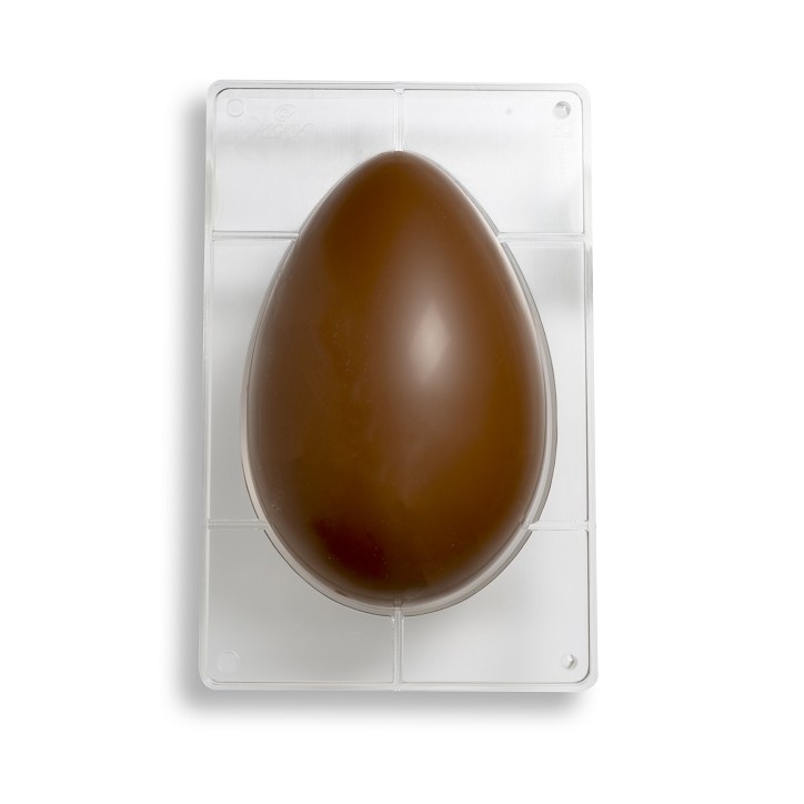 Decora Profi Schokoladenform Osterei, 750g – Polycarbonat Schokoform für Ostern