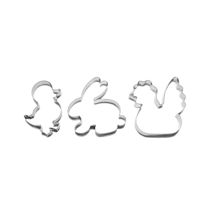Easter Cookie Cutter Set (3 Pieces) – For Creative Easter Decorations | Bakeria