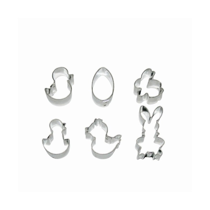 Miniature Easter Cookie Cutter - Easter Garnish Cookie Cutter Set – For Fine Easter Decorations & Cookies | Bakeria