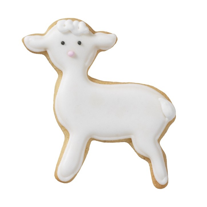 Birkmann Lamb Cookie Cutter 6.5cm – Perfect for Easter Treats & Fondant Decorations