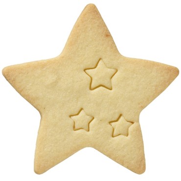 Star Cookie Cutter with imprint