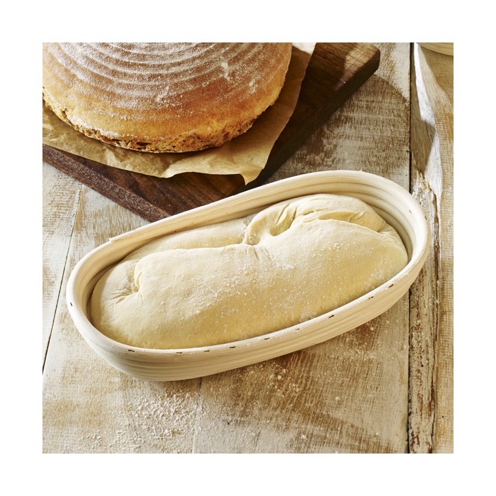 Birkmann Gärkörbchen lang aus Peddigrohr – 40.5x15cm für perfekte Brotlaibe Birkmann Gärkörbchen lang aus Peddigrohr – 40.5x15cm für perfekte Brotlaibe
