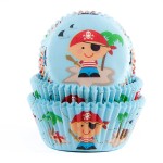 House of Marie Cupcake Liners Fun Pirate, 50pcs