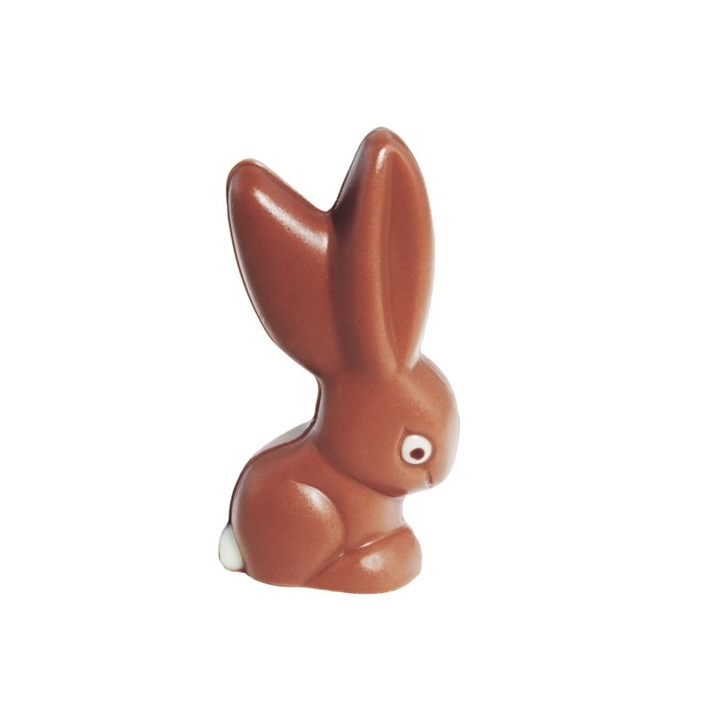 Double Bunny Long Ear Chocolatemould, 90mm