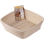 Birkmann Square dough rising basket 23x23cm