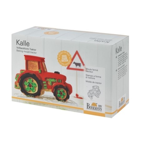 Kalle 3D baking mould tractor
