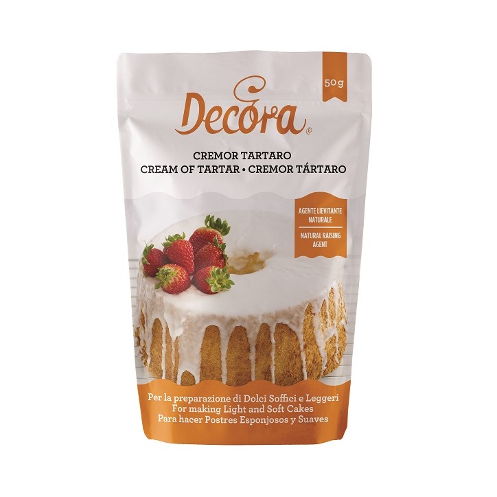 Decora Cream of Tartar 50g – Natural Baking Powder Alternative Decora Cream of Tartar 50g – Natural Baking Powder Alternative