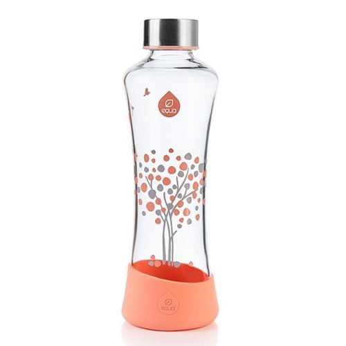 EQUA Esprit Peach Tree Glass Bottle, 550ml