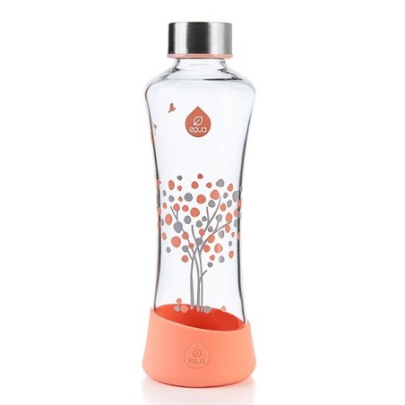 Equa Trinkflaschen Tree of Life - EQUA Glasflasche Esprit Peach Tree – Stilvoll & Nachhaltig