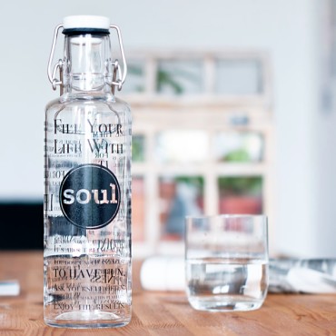 Soulbottles Glasflaschen Trinkflasche Fill your Soul