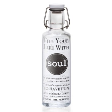 Fill Your Sould Glass Bottle Soulbottle