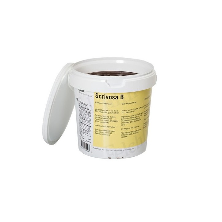 Felchlin Scrivosa B Dark Writing Chocolate 1.25kg Felchlin Scrivosa B Dark Writing Chocolate 1.25kg