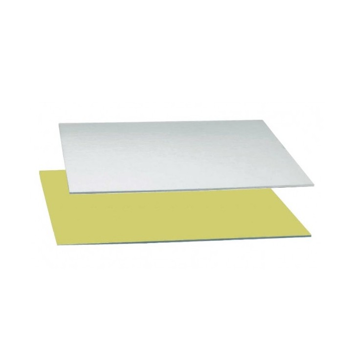 Decora Gold/Silver Rectangular Cake Board 40x60cm